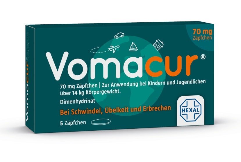 Vomacur 70mg 5 St Suppositorien