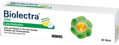 Biolectra ZINK 20 St Lutschtabletten