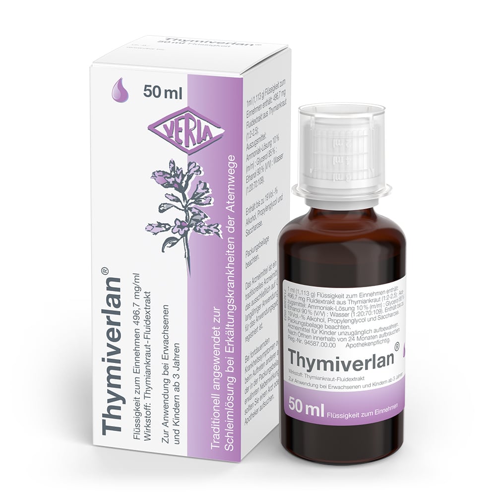 Thymiverlan Flüssigkeit Zum Einnehmen 50 ml Flüssigkeit zum Einnehmen
