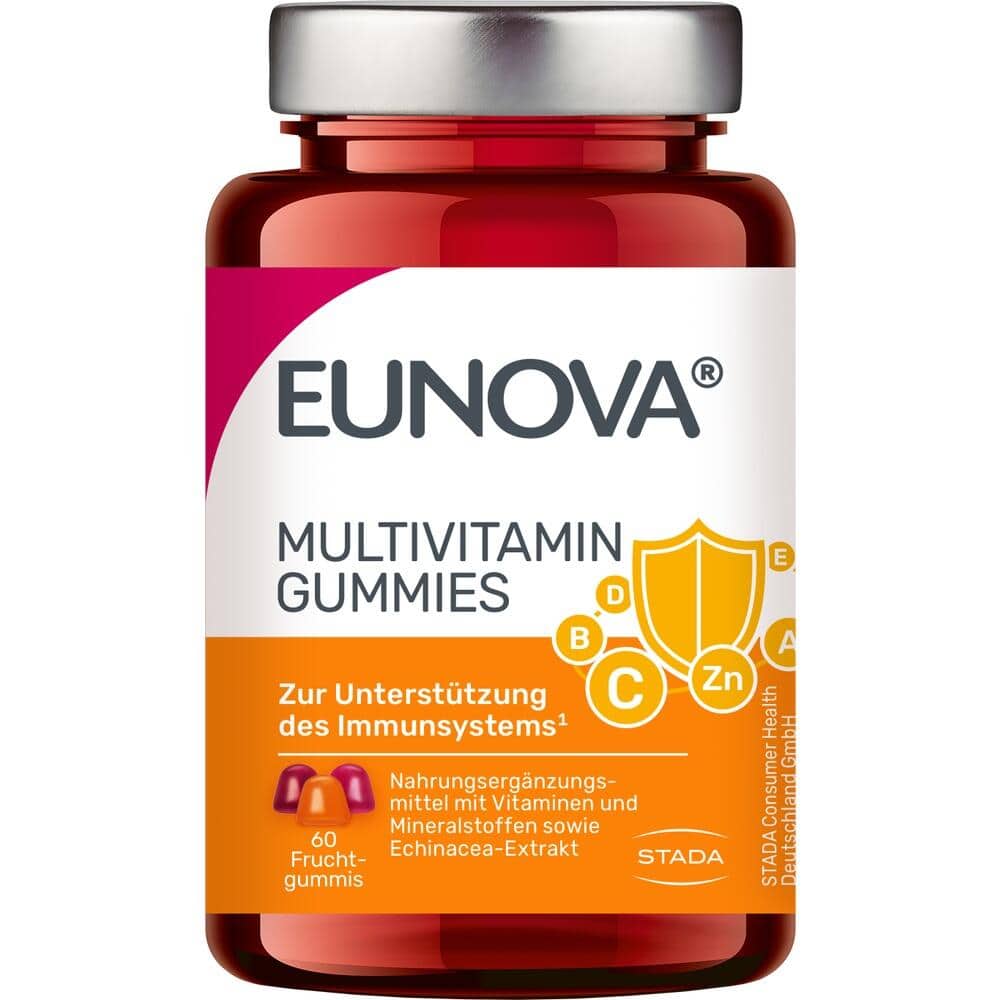 EUNOVA MULTIVITAMIN GUMMIS 60 St Bonbons