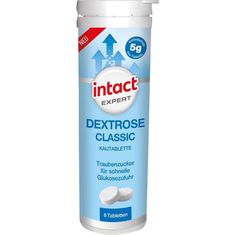 intact Expert Dextrose Classic 8X5.7 g Kautabletten