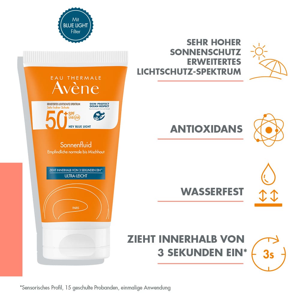Avène Sonnenfluid SPF 50+ + 3 € sparen* 50 ml Emulsion