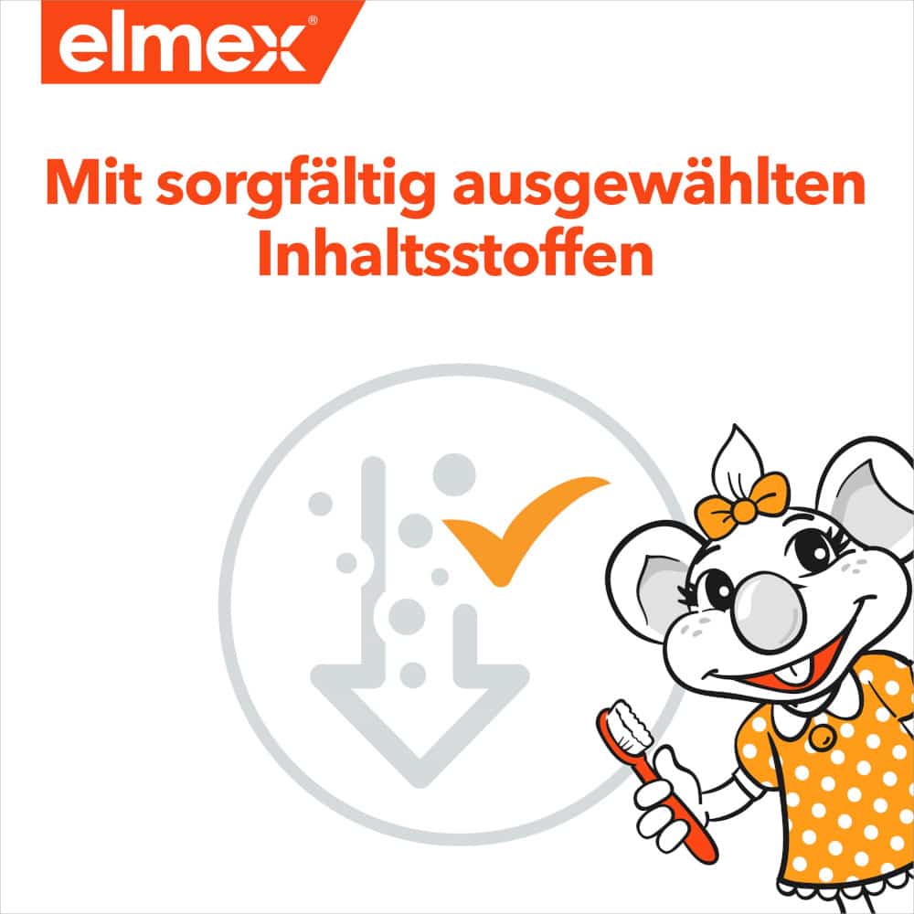 elmex KINDER-ZAHNPASTA 2-6 Jahre 2X50 ml Zahnpasta