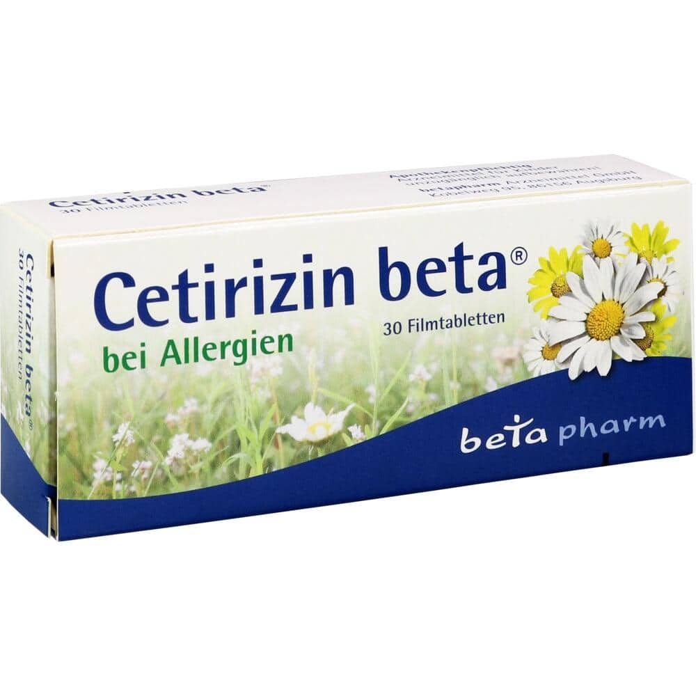 Cetirizin Beta Filmtabletten 30 St Filmtabletten