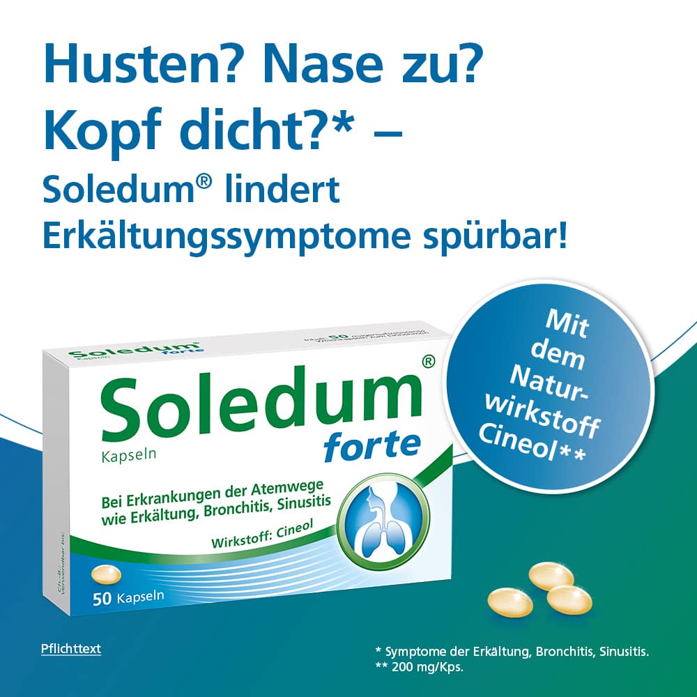 Soledum forte 50 St Kapseln magensaftresistent