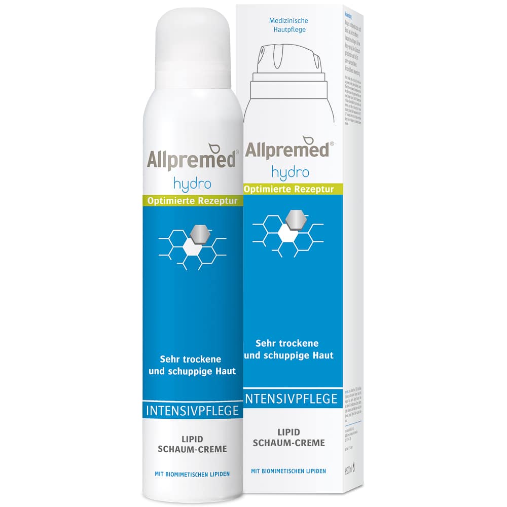 Allpremed hydro Original Schaum-Creme INTENSIV 200 ml Schaum
