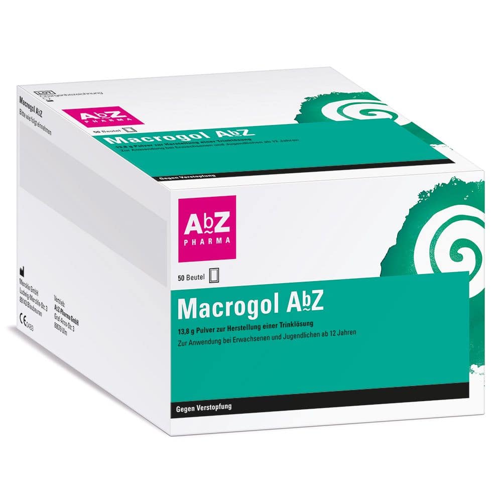 Macrogol AbZ 50 St Pulver zur Herstellung einer Lösung zum Einnehmen