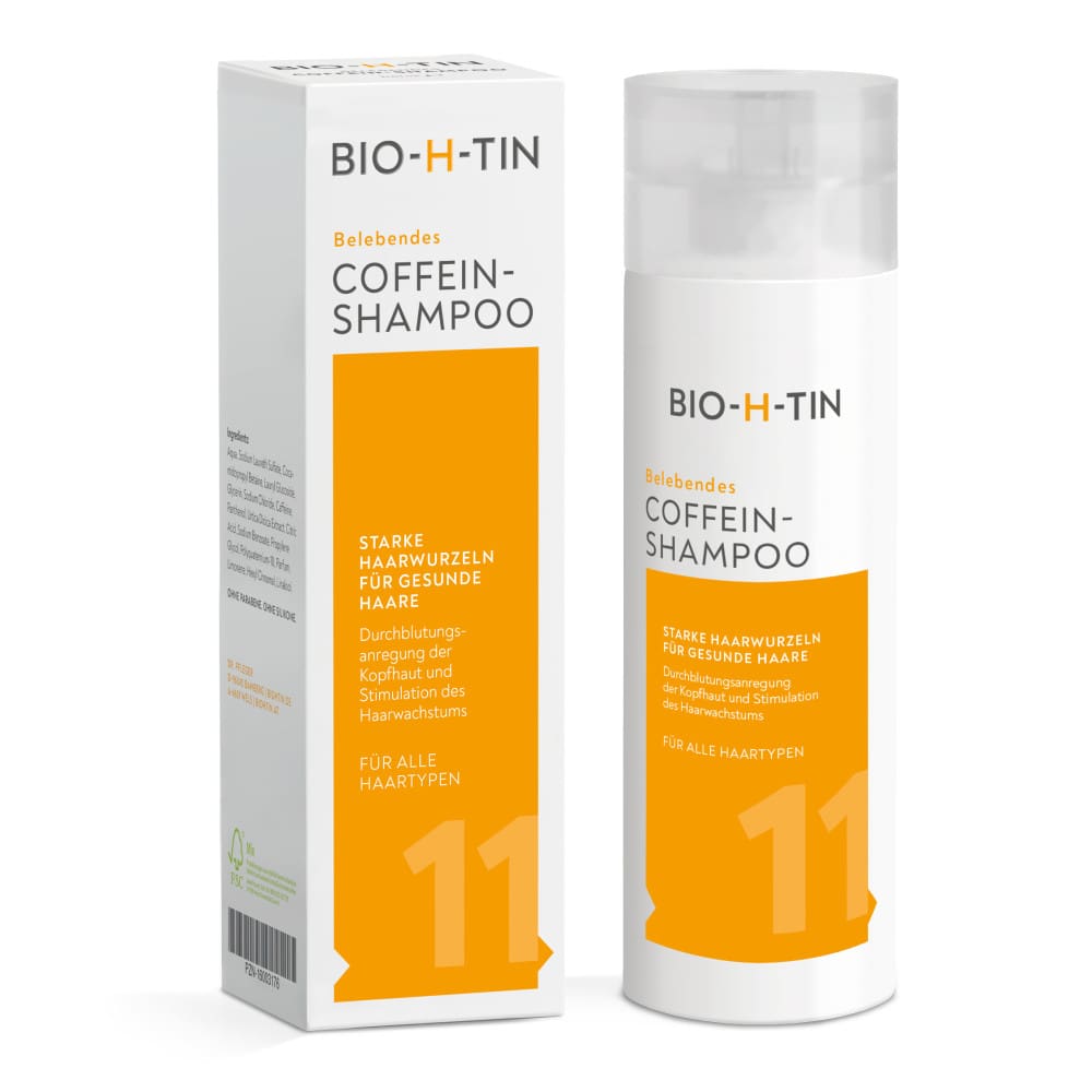 BIO-H-TIN Belebendes Coffein-Shampoo 200 ml Shampoo