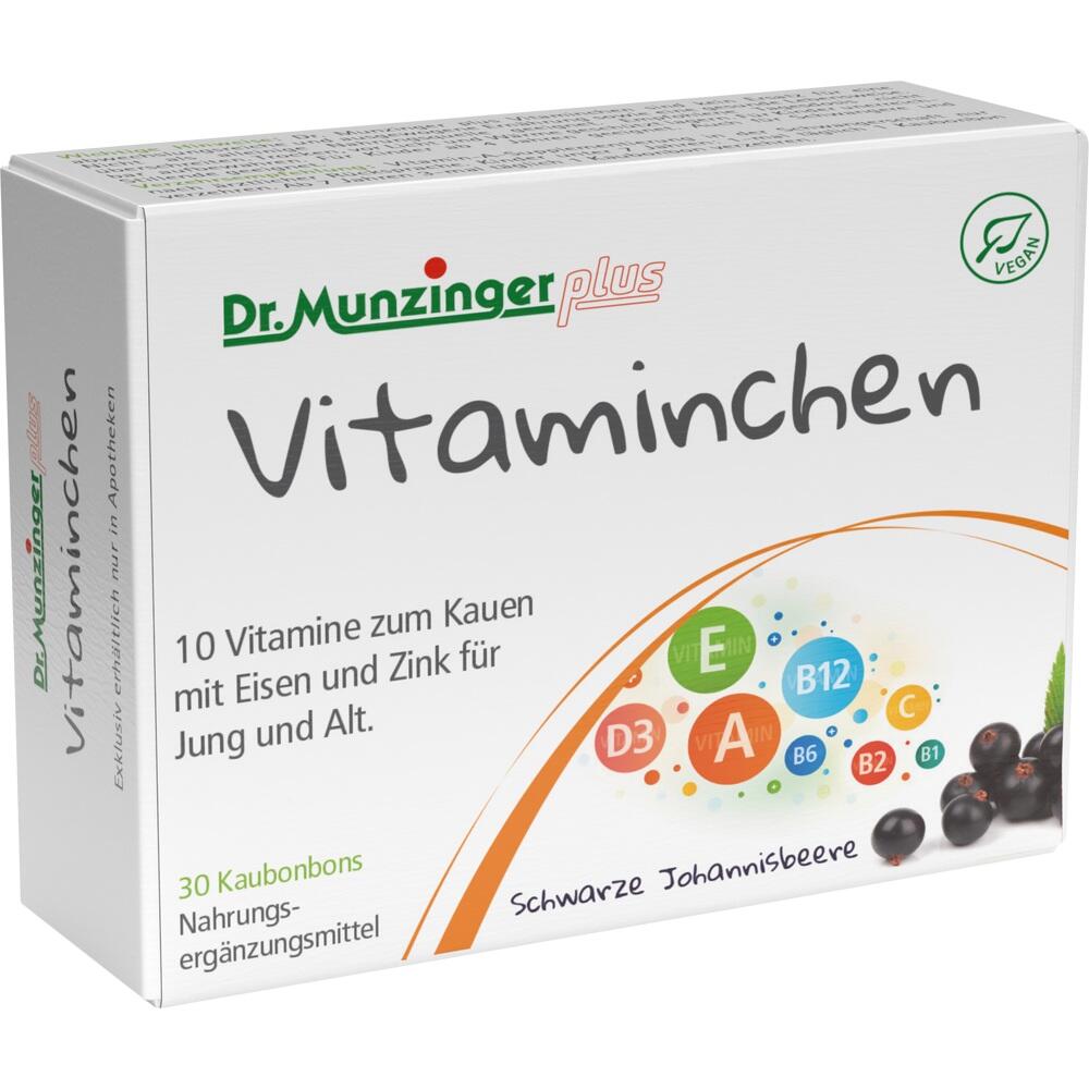 Dr. Munziger plus Vitaminchen Schwarze Johannisbeere 30 St