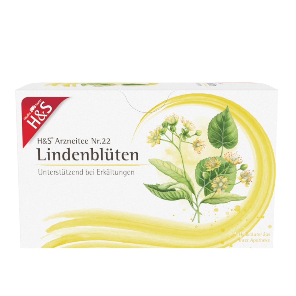 H&S Arzneitee Lindenblüten 20X1.8 g Filterbeutel