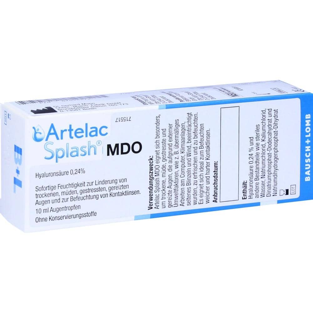 ARTELAC Splash MDO Augentropfen 1X10 ml Augentropfen