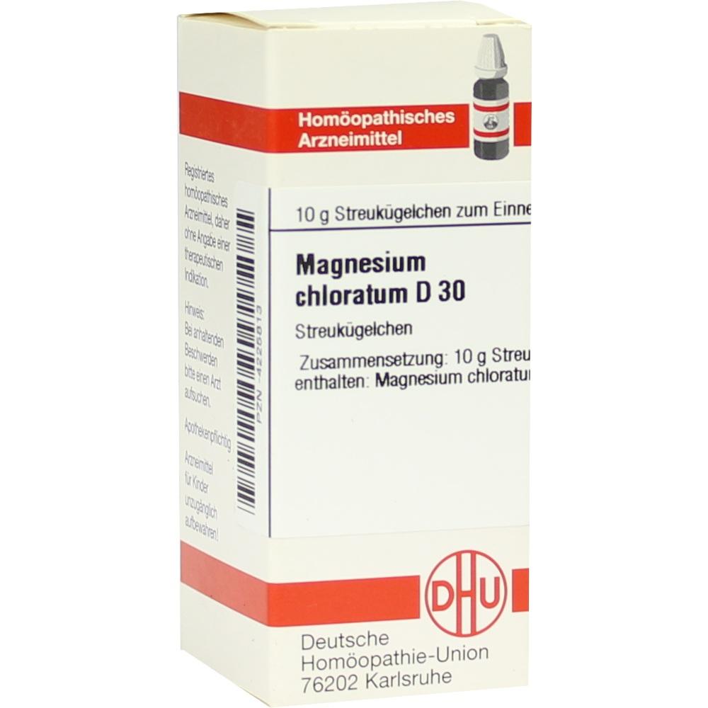 MAGNESIUM CHLORATUM D 30 Globuli 10 g Globuli