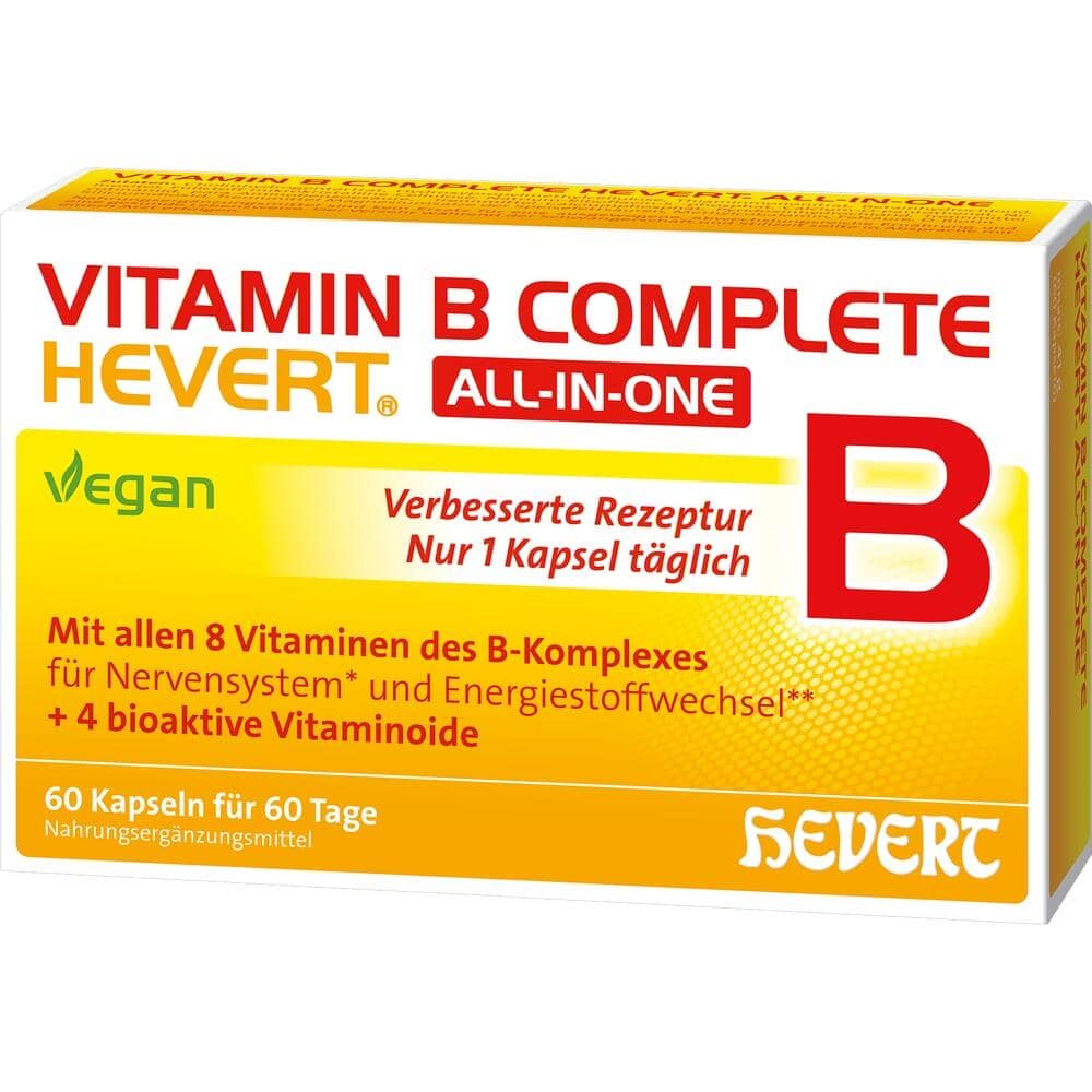 VITAMIN B COMPLETE HEVERT ALL-IN-ONE 60 St Kapseln