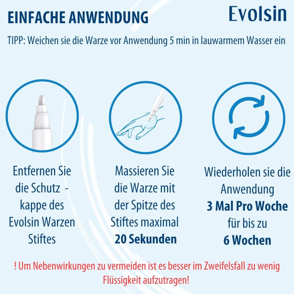 Evolsin Anti Warzen Stift 3 ml Stifte