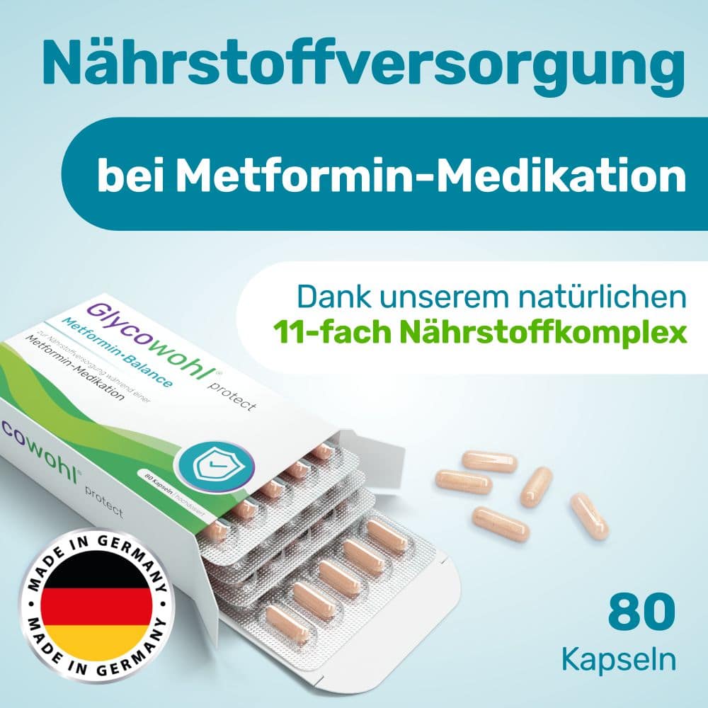 Glycowohl protect Metformin Balance 80 St Kapseln