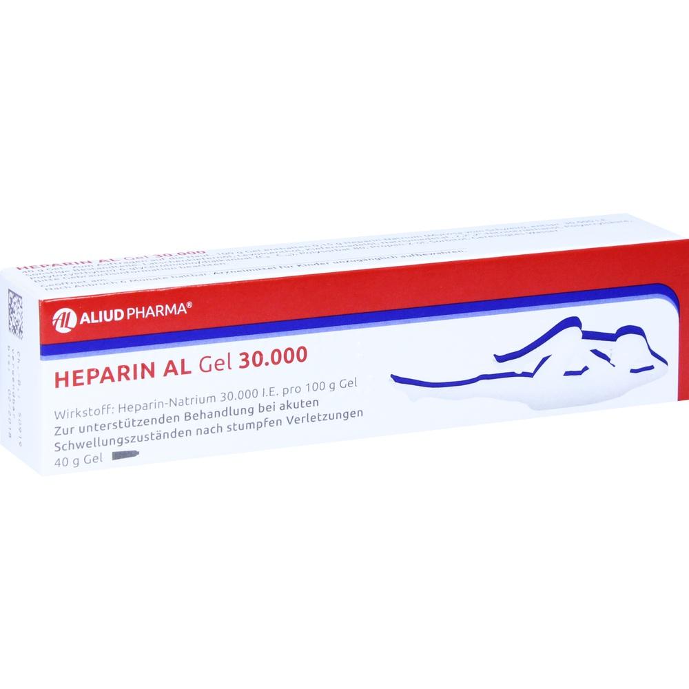 Heparin AL Gel 30.000 bei Prellungen oder Blutergüssen