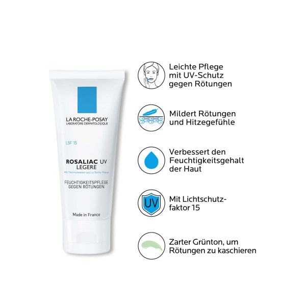 LA ROCHE-POSAY Rosaliac UV Feuchtigkeitspflege gegen Rötungen 40 ml Creme LA ROCHE-POSAY Rosaliac UV Feuchtigkeitspflege gegen Rötungen 40 ml Creme