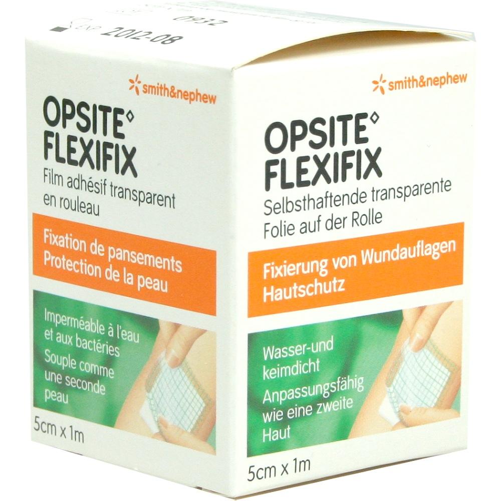OPSITE Flexifix PU Folie 5 cmx1 m unsteril Rolle 1 St Folie