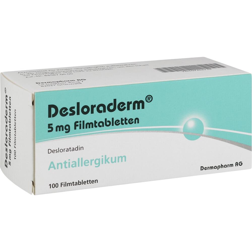 Desloraderm 5mg 100 St Filmtabletten