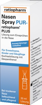 NasenSpray PUR-ratiopharm PLUS 20 ml Nasendosierspray