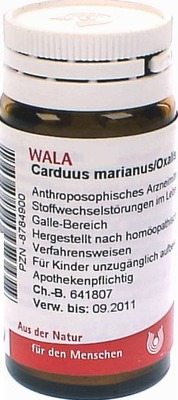WALA Carduus marianus/Oxalis Globuli 20 g Globuli