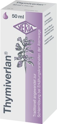 Thymiverlan Flüssigkeit Zum Einnehmen 50 ml Flüssigkeit zum Einnehmen