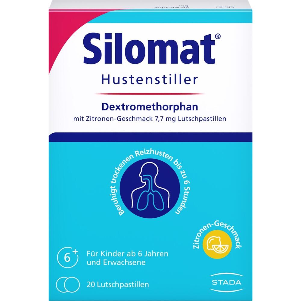 Silomat DMP gegen Reizhusten Zitrone 20 St Lutschpastillen