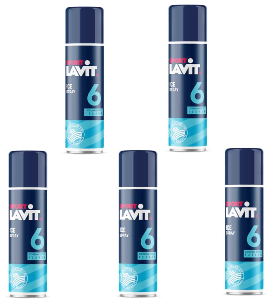 SPORT LAVIT Ice Spray 200 ml 5er Set 5X200 ml Spray