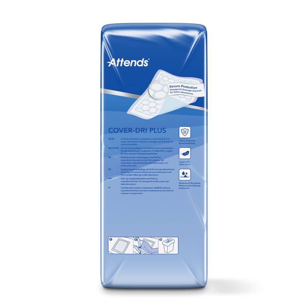 ATTENDS Cover-Dri Plus 60x90 cm 50 St
