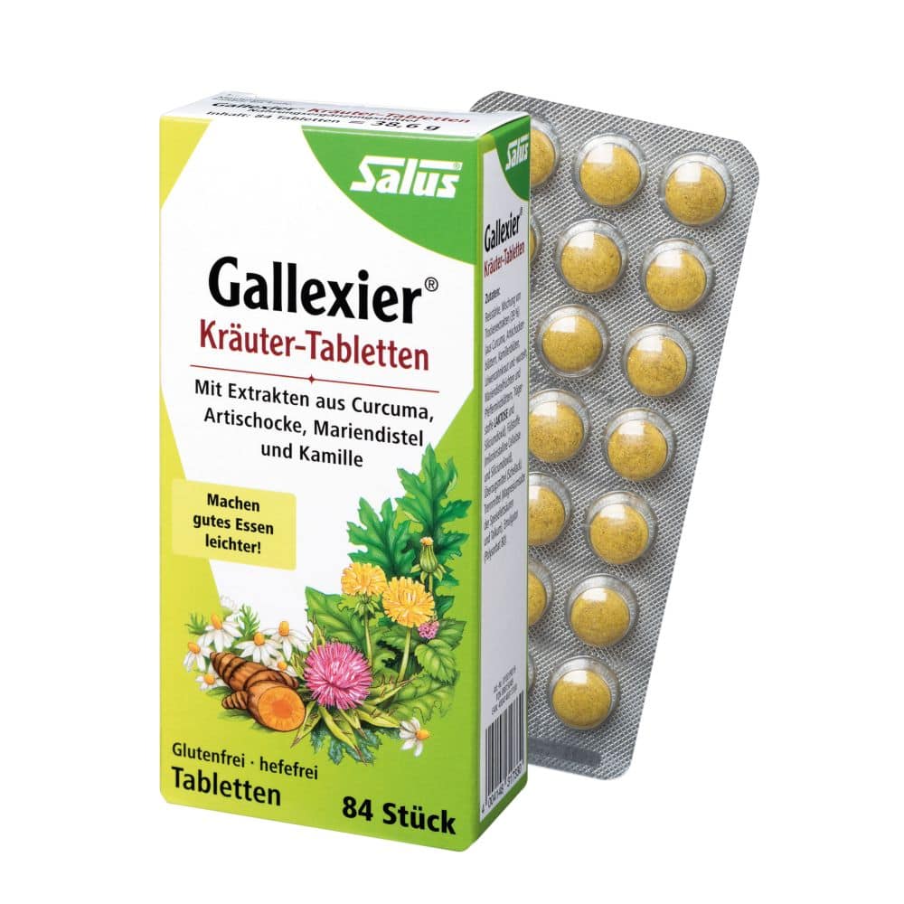 Salus Gallexier Kräuter-Tabletten  84 St Tabletten