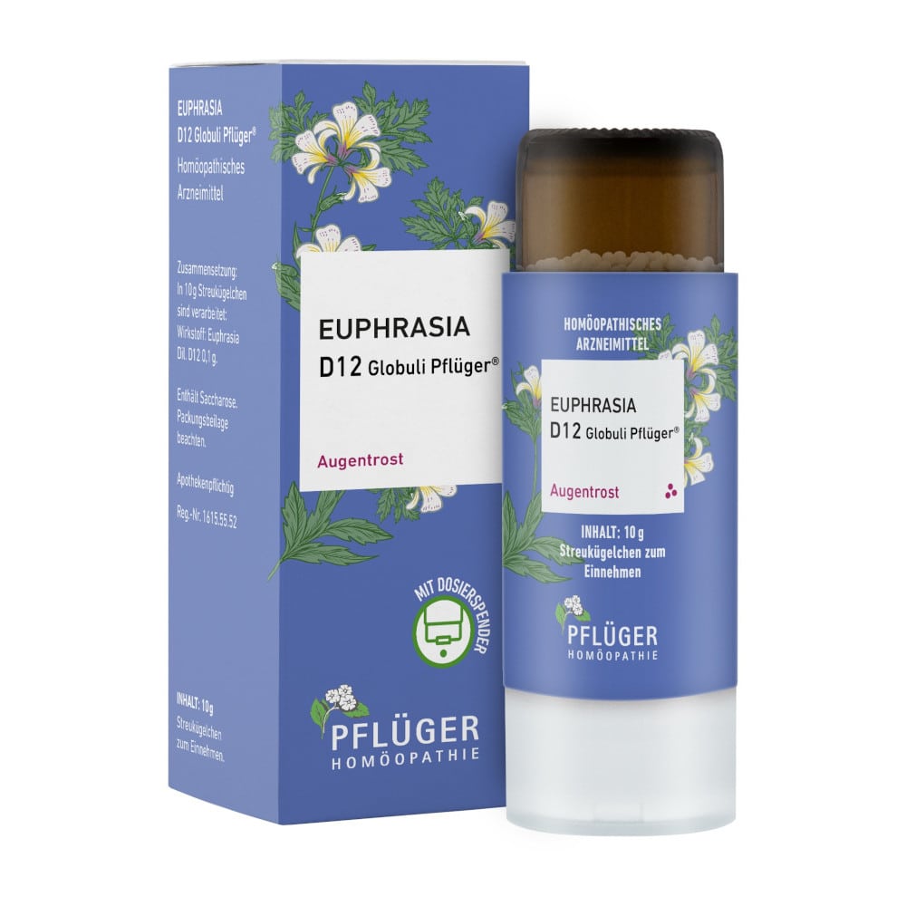 Euphrasia D12 Globuli Pflüger 10 g Globuli