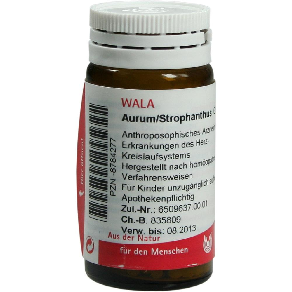 Aurum/Strophanthus 20 g Globuli