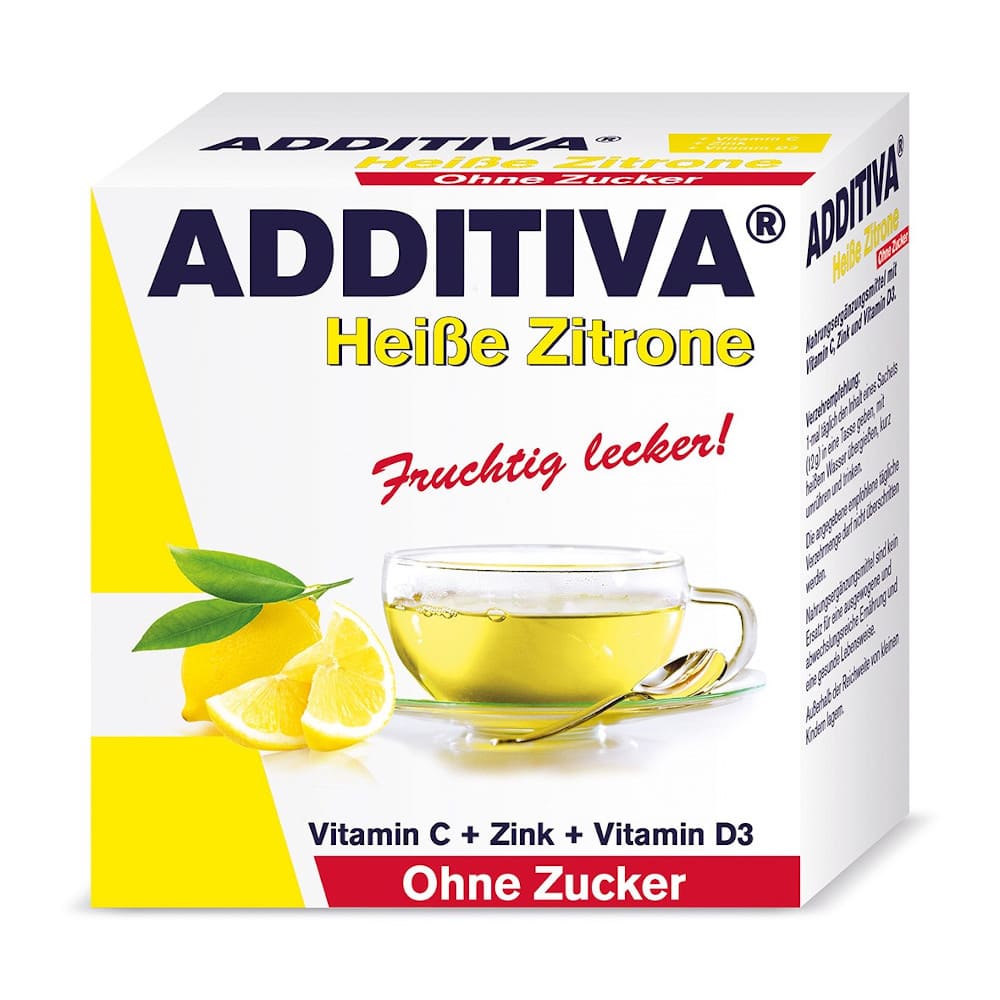 ADDITIVA Heiße Zitrone  10 St Pulver