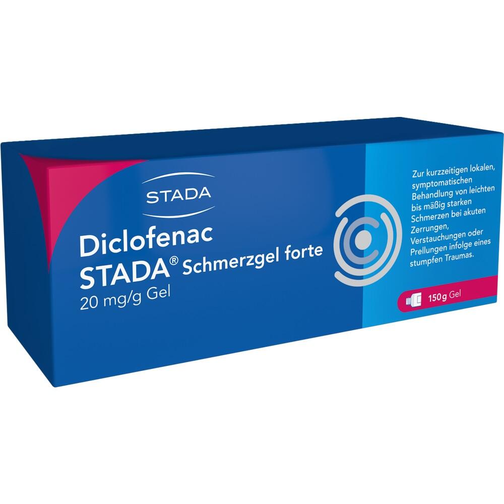 Diclofenac STADA Schmerzgel forte 20 mg/g  150 g Gel