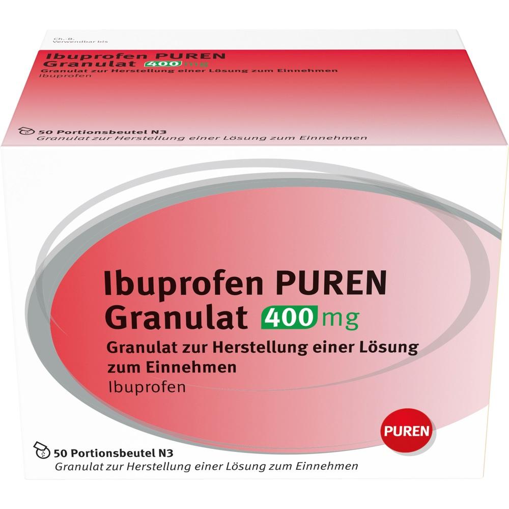 Ibuprofen PUREN 400mg 50 St Granulat