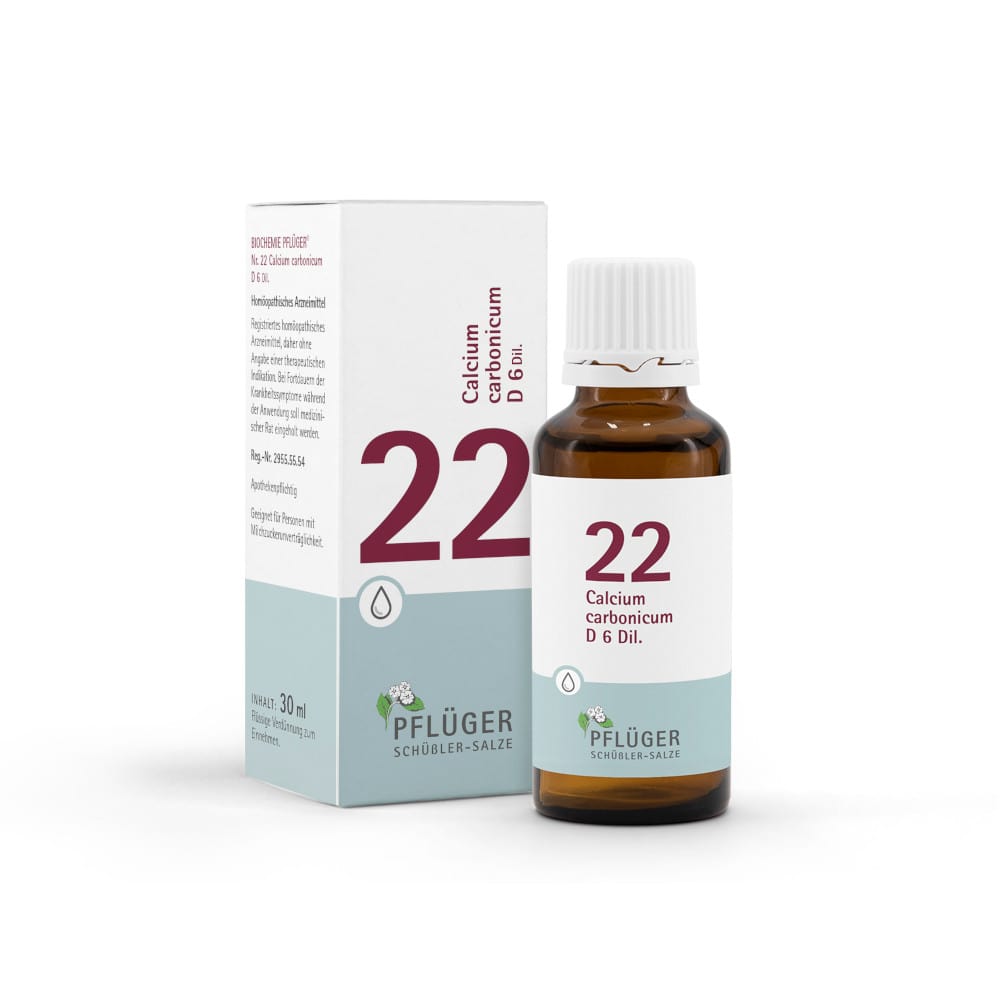 Schüßler-Salz Nr. 22 Calcium carbonicum D6 30 ml Tropfen