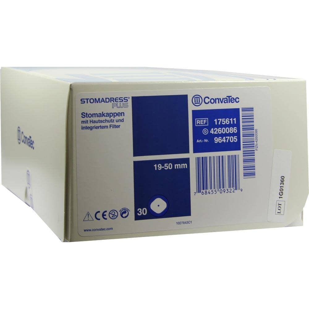 STOMADRESS PLUS Stomakappe 19-50mm 30 St