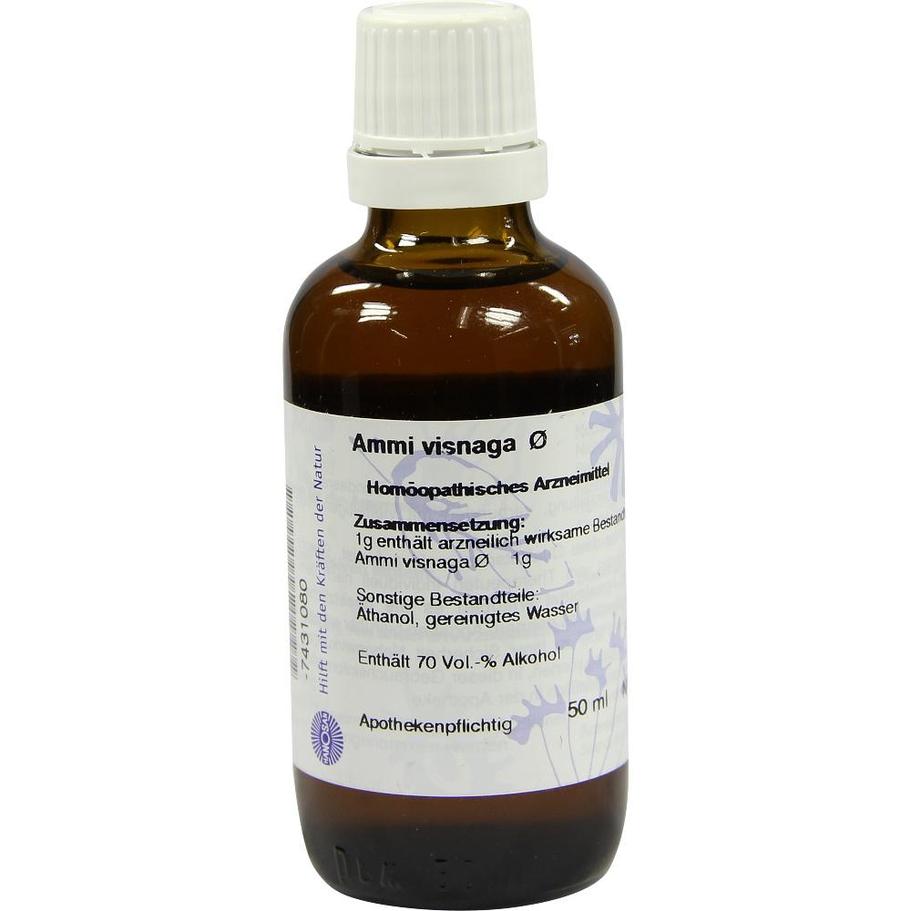 AMMI VISNAGA Urtinktur D 1 Hanosan 50 ml Dilution