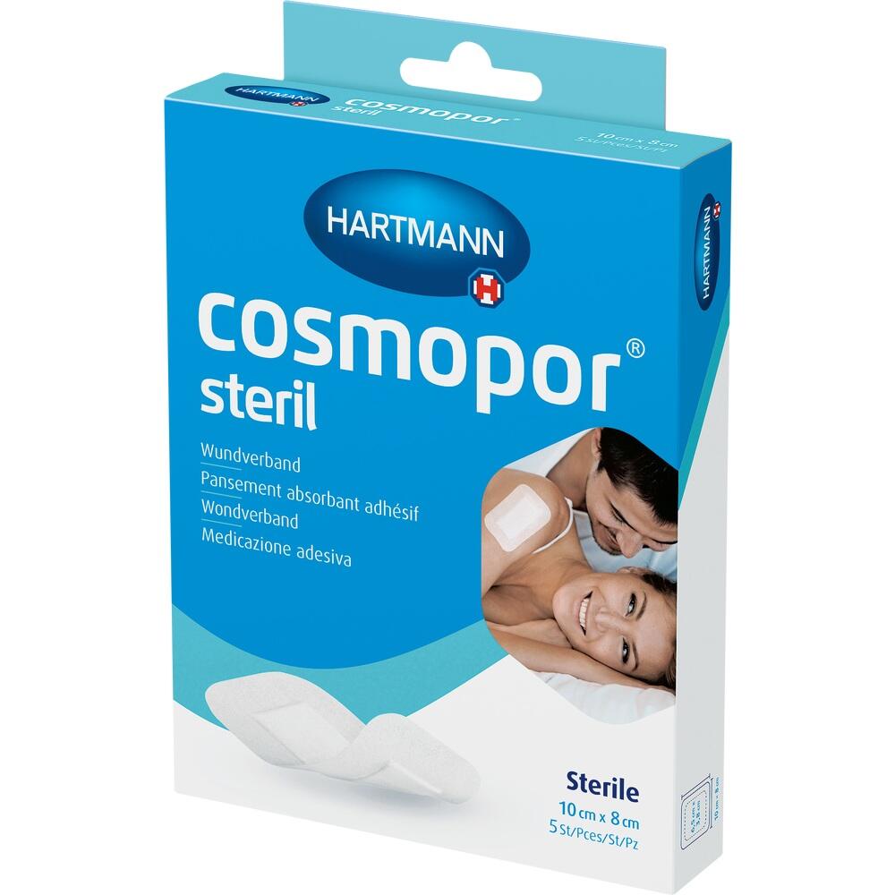cosmopos steril Wundverband 10x8cm 5 St Pflaster