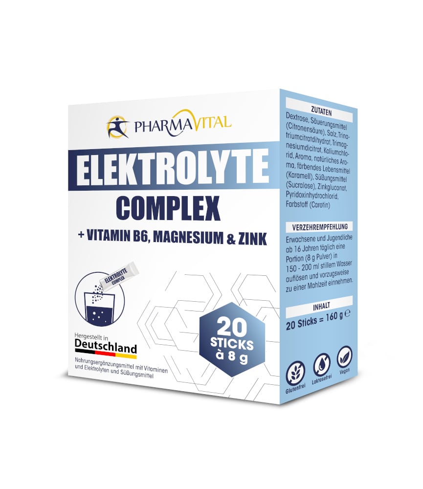 PHARMAVITAL ELEKTROLYTE COMPLEX STICKS 20 St Beutel