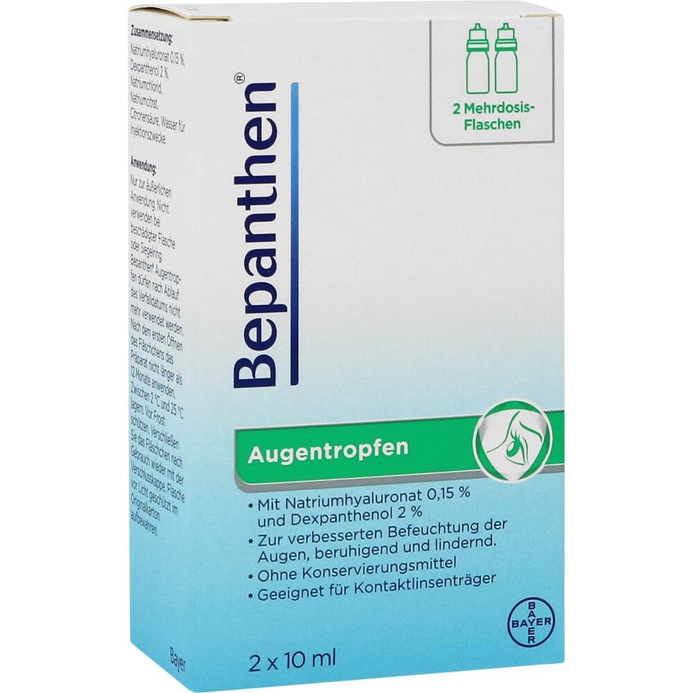 Bepanthen Augentropfen 2X10 ml Augentropfen