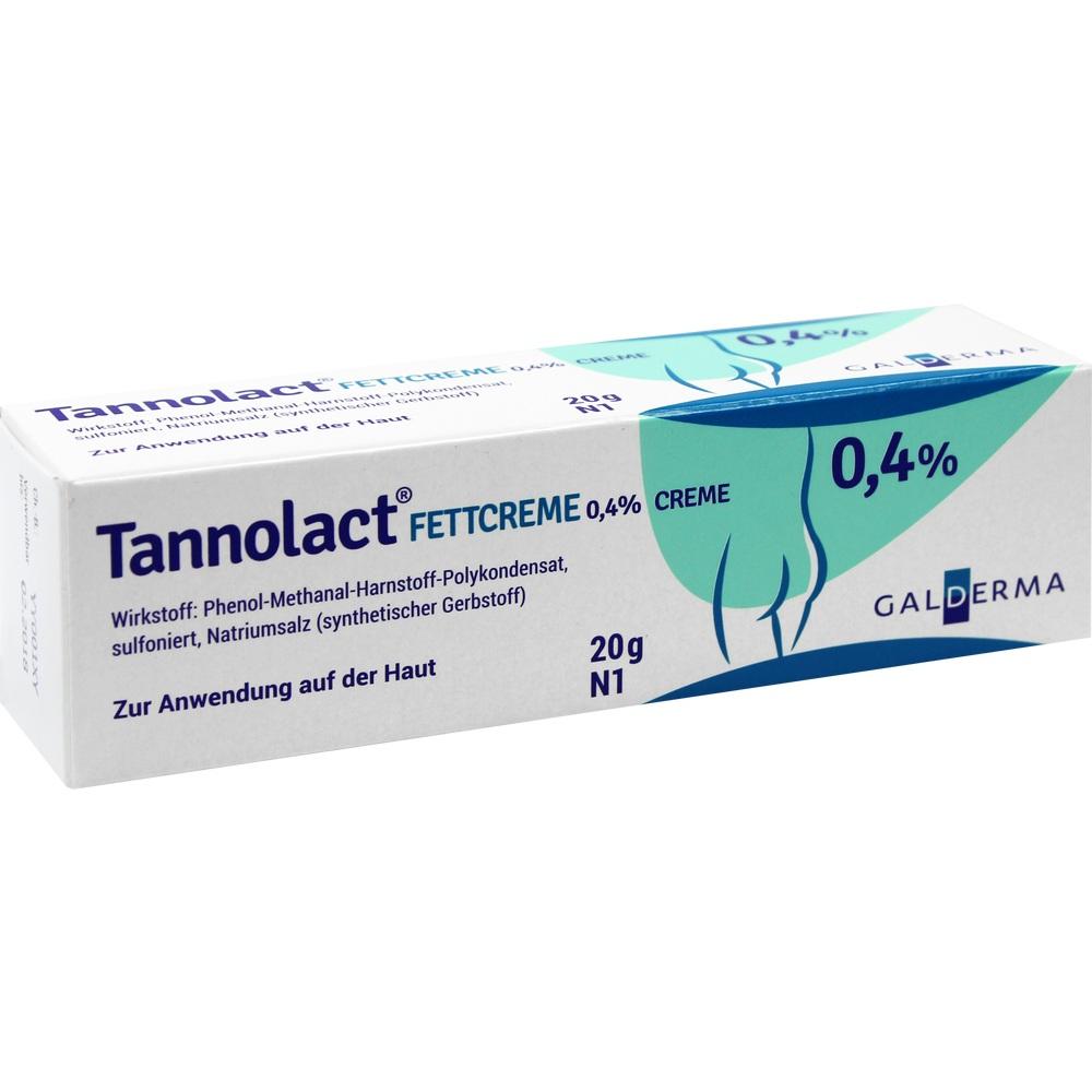 Tannolact Fettcreme 0,4% 20 g Creme
