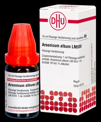 LM ARSENICUM album XVIII Dilution 10 ml Dilution