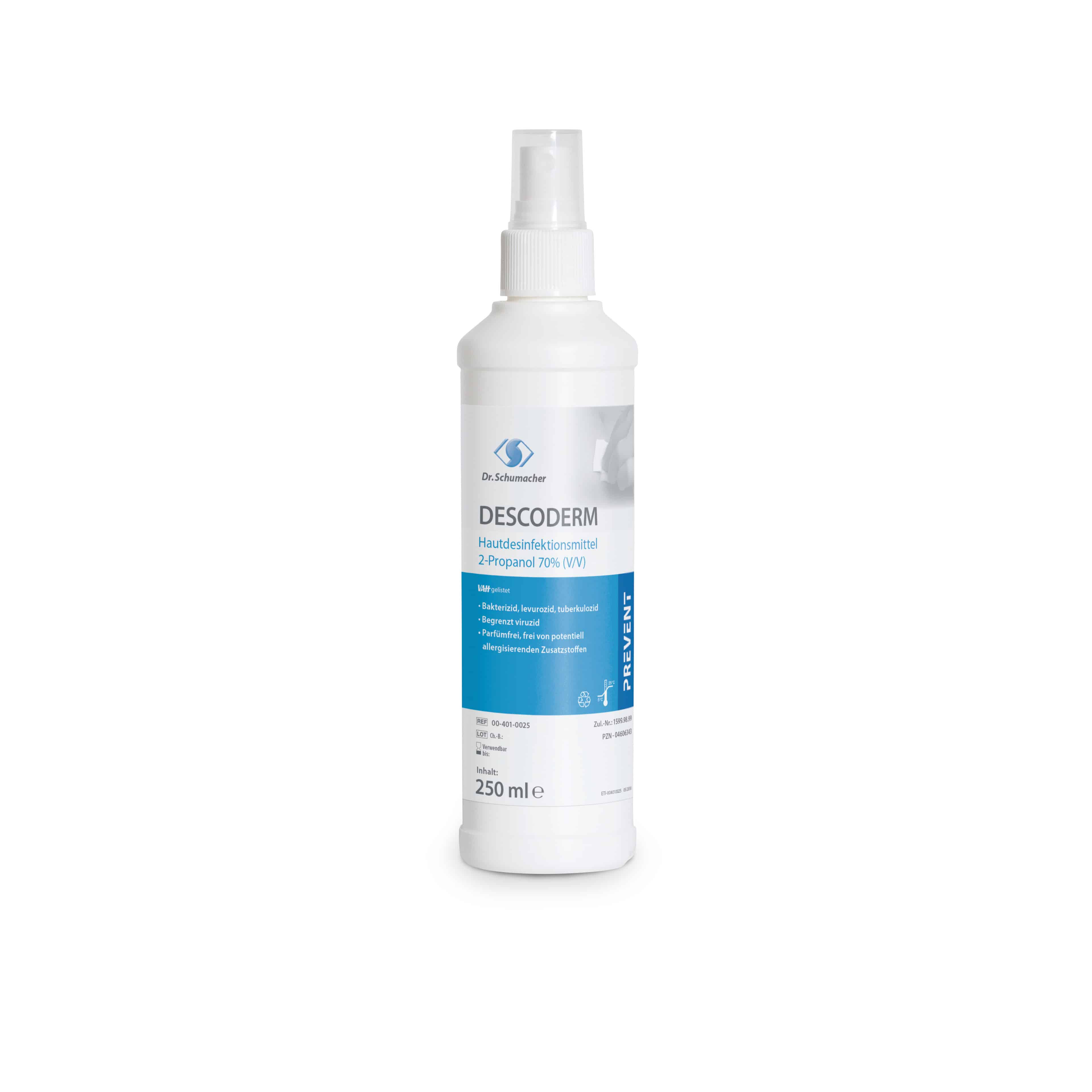 DESCODERM Hautdesinfektionsmittel 250 ml Lösung