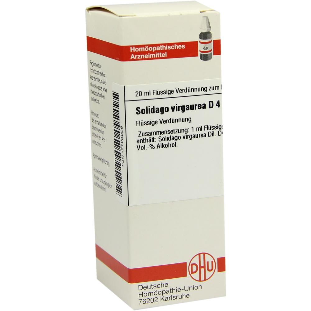 SOLIDAGO VIRGAUREA D 4 Dilution 20 ml Dilution