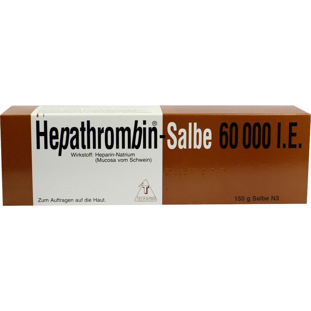 Hepathrombin 60000 150 g Salbe