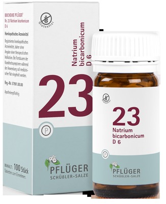 Schüßler-Salz Nr. 23 Natrium bicarbonicum D6 100 St Tabletten