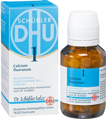 DHU Schüßler-Salz Nr. 1 Calcium fluoratum D6  80 St Tabletten