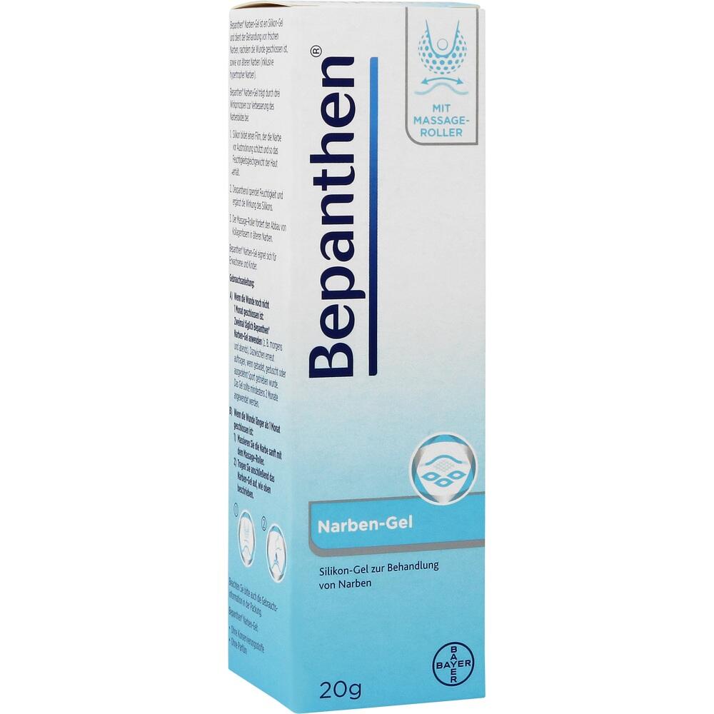 Bepanthen Narben-Gel mit Massage-Roller 20 g Gel