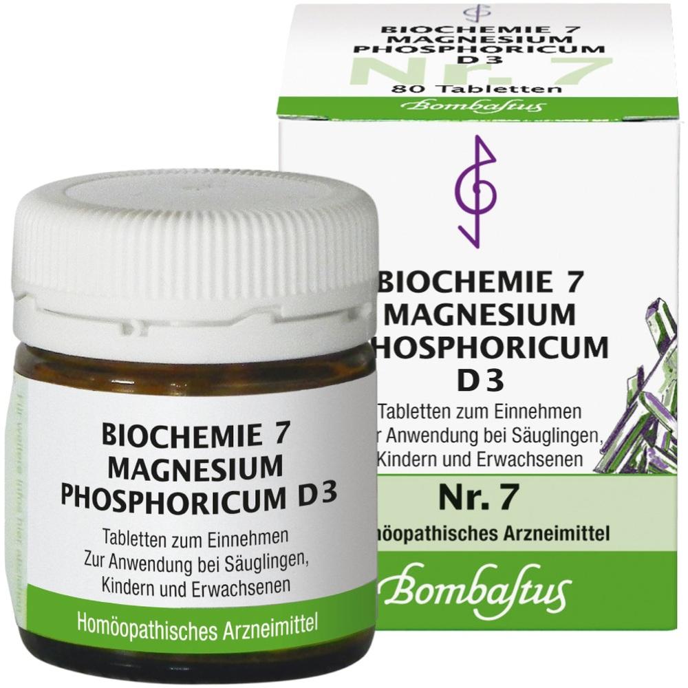 BIOCHEMIE 7 Magnesium phosphoricum D 3 Tabletten 80 St Tabletten